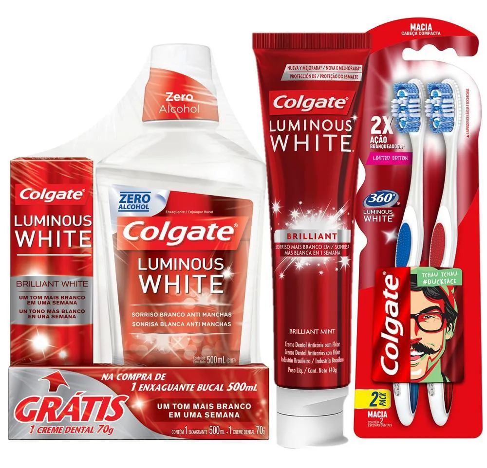KIT COLGATE BRANQUEAMENTO COMPLETO