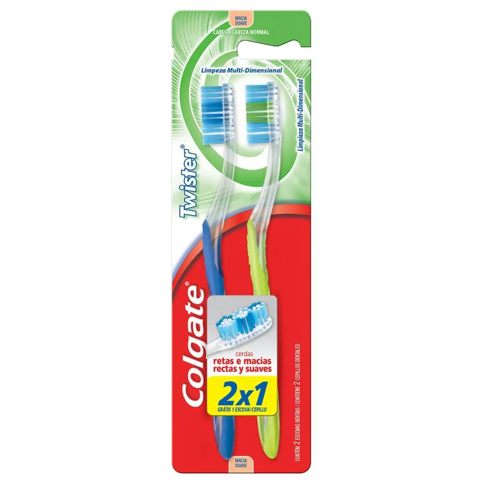 Escova Dental Colgate Twister Leve 2 Pague 1