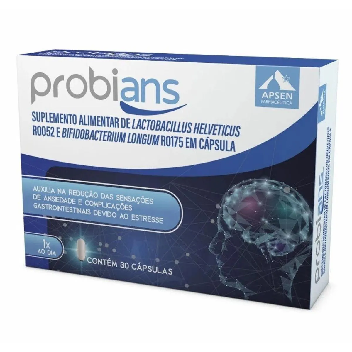 Suplemento Alimentar Probians com 30 Cpr – Apsen