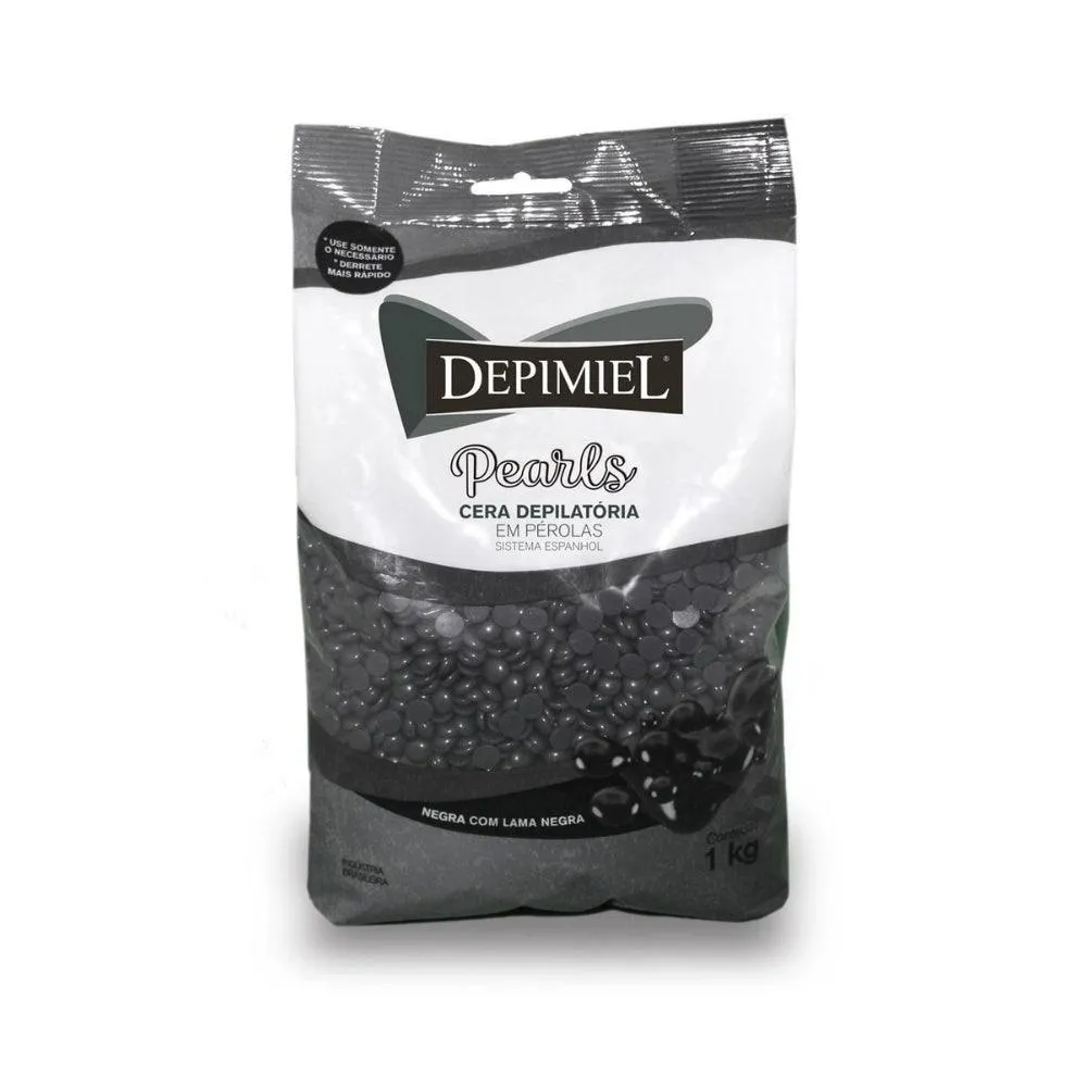 Cera Depilatória Depimiel Lama Negra 1000g
