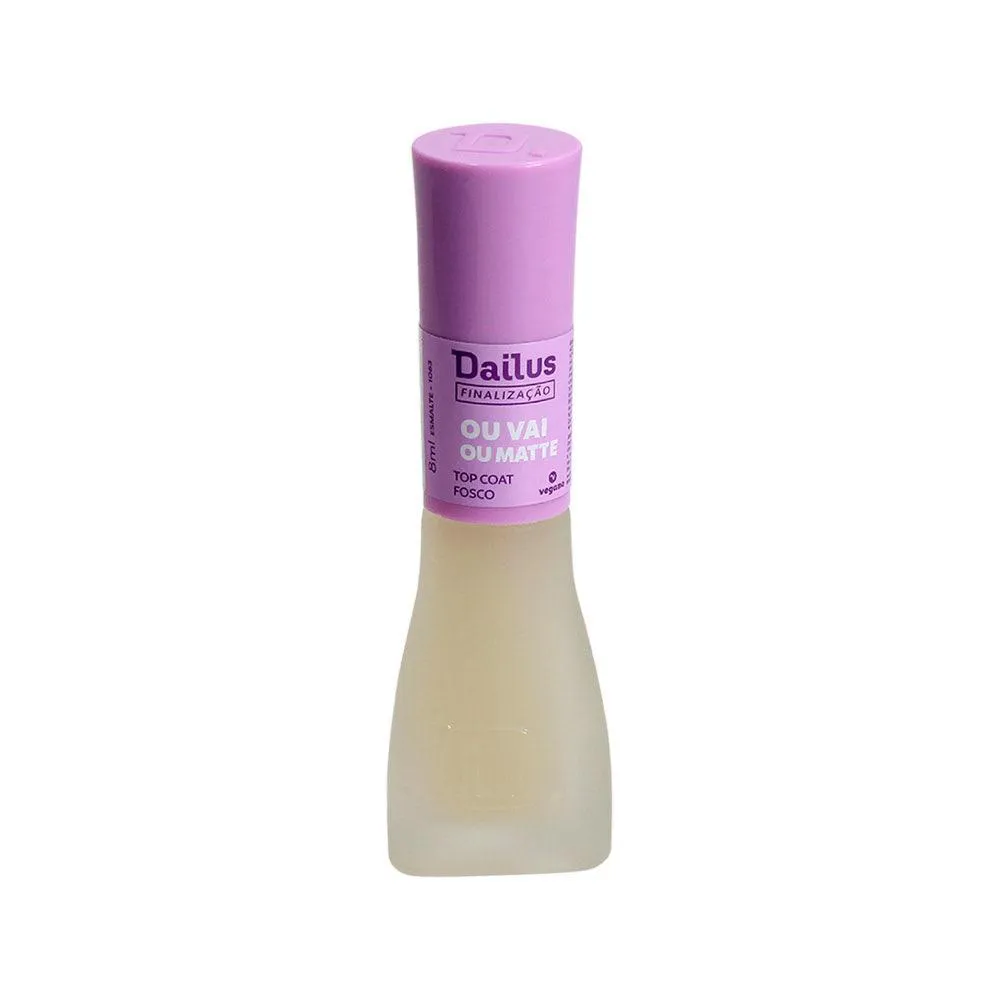 Top Coat Fosco Ou Vai Ou Matte 8ml