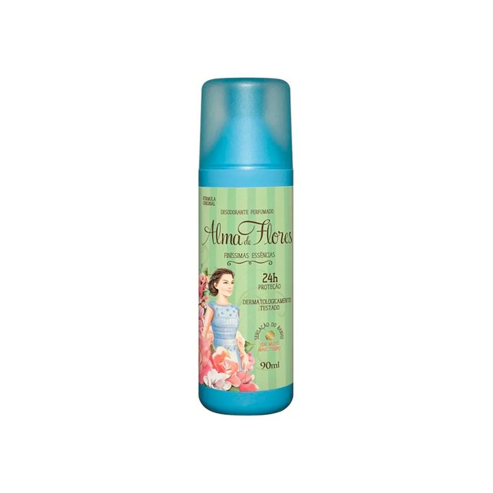Desodorante Spray Alma de Flores Fínissimas Essências Feminino 24h 90ml