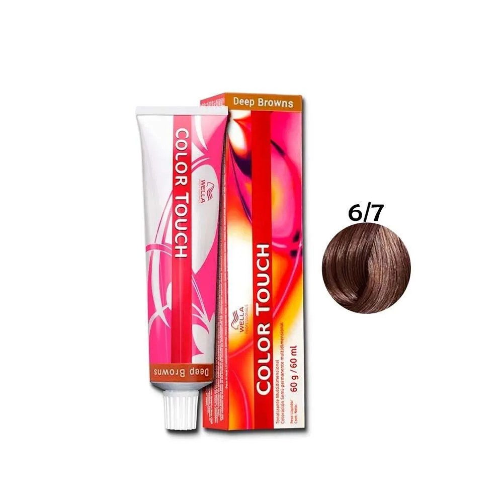 Tonalizante Color Touch 6.7 Louro Escuro Marrom