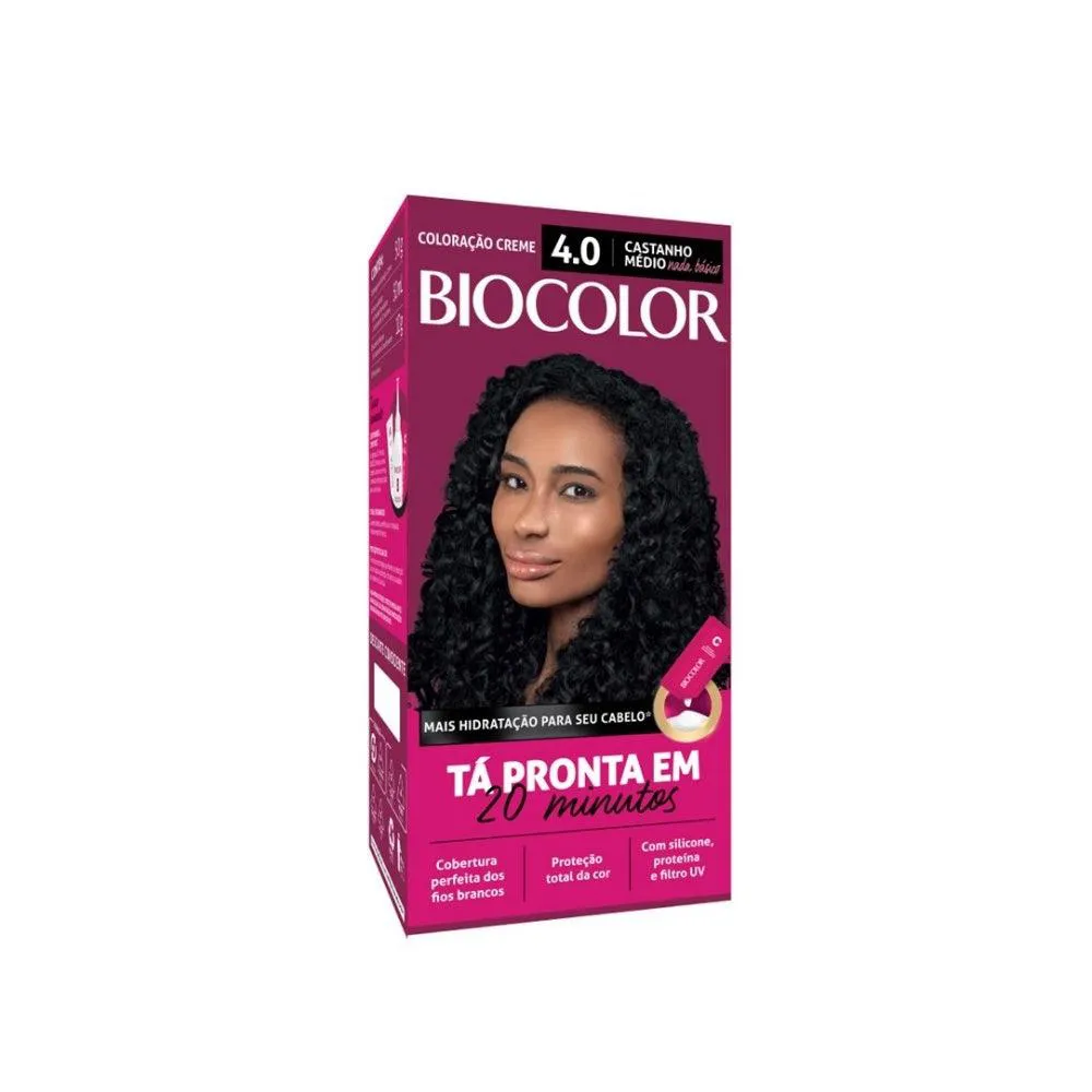 Tintura Biocolor Mini Kit 4.0 Castanho