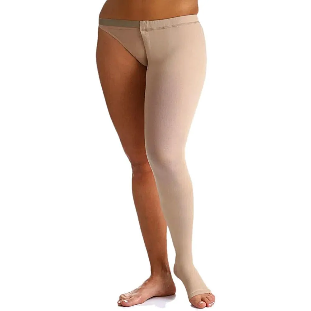 Meia 7/8 Cinta Sigvaris 20-30mmhg Aberta Natural Esquerdo M1