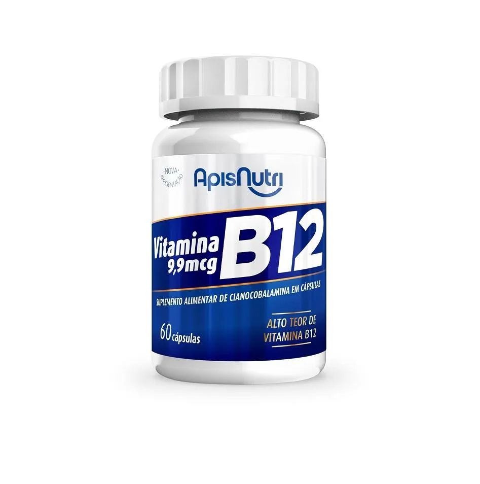 Vitamina B12 (60 Cápsulas) - Padrão: Único