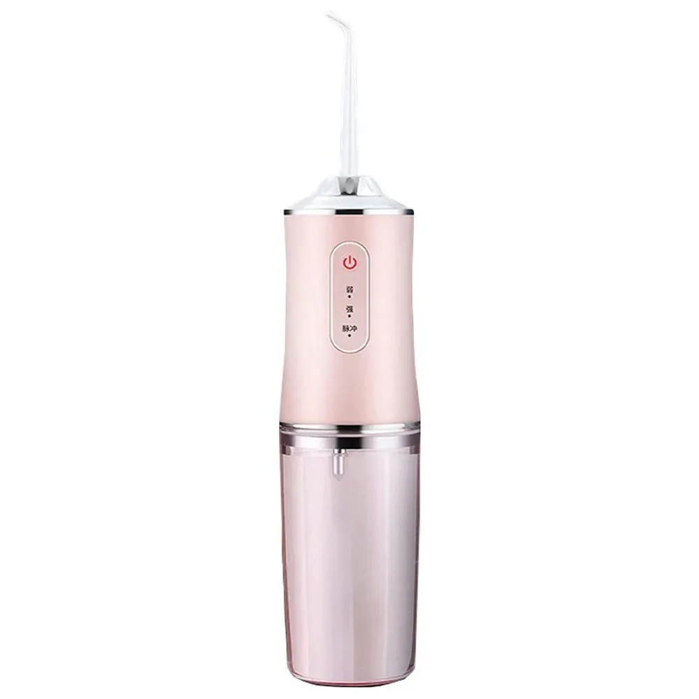 Irrigador Oral Jato D'água Higiene Bucal sem Fio Rosa