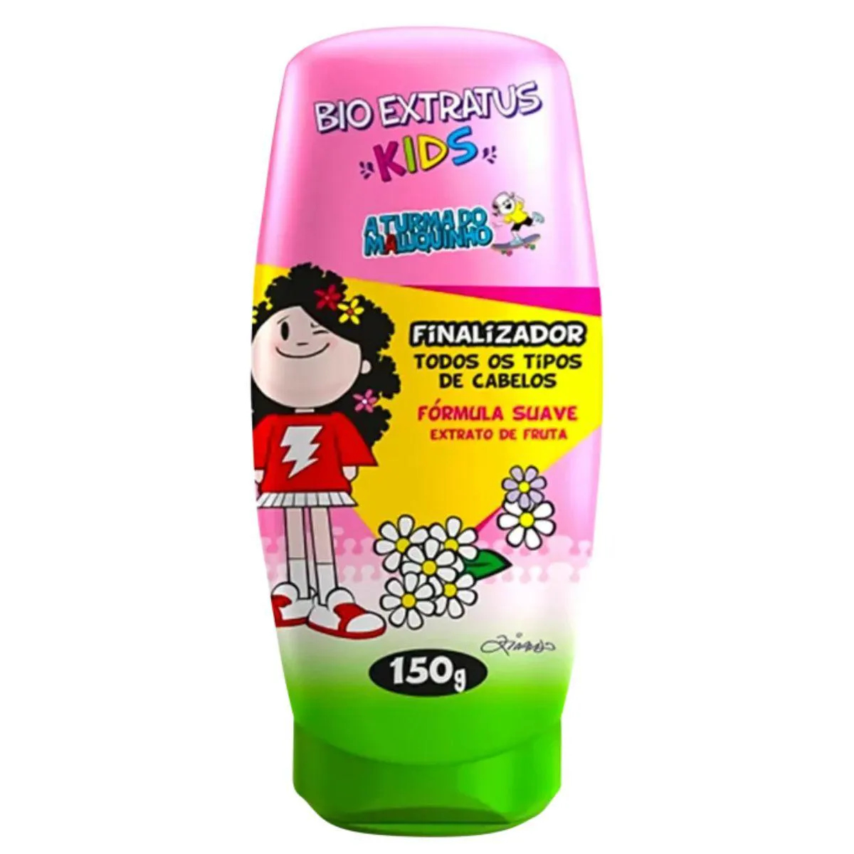 Finalizador Kids Turma do Maluquinho Rosa 150g Bio Extratus