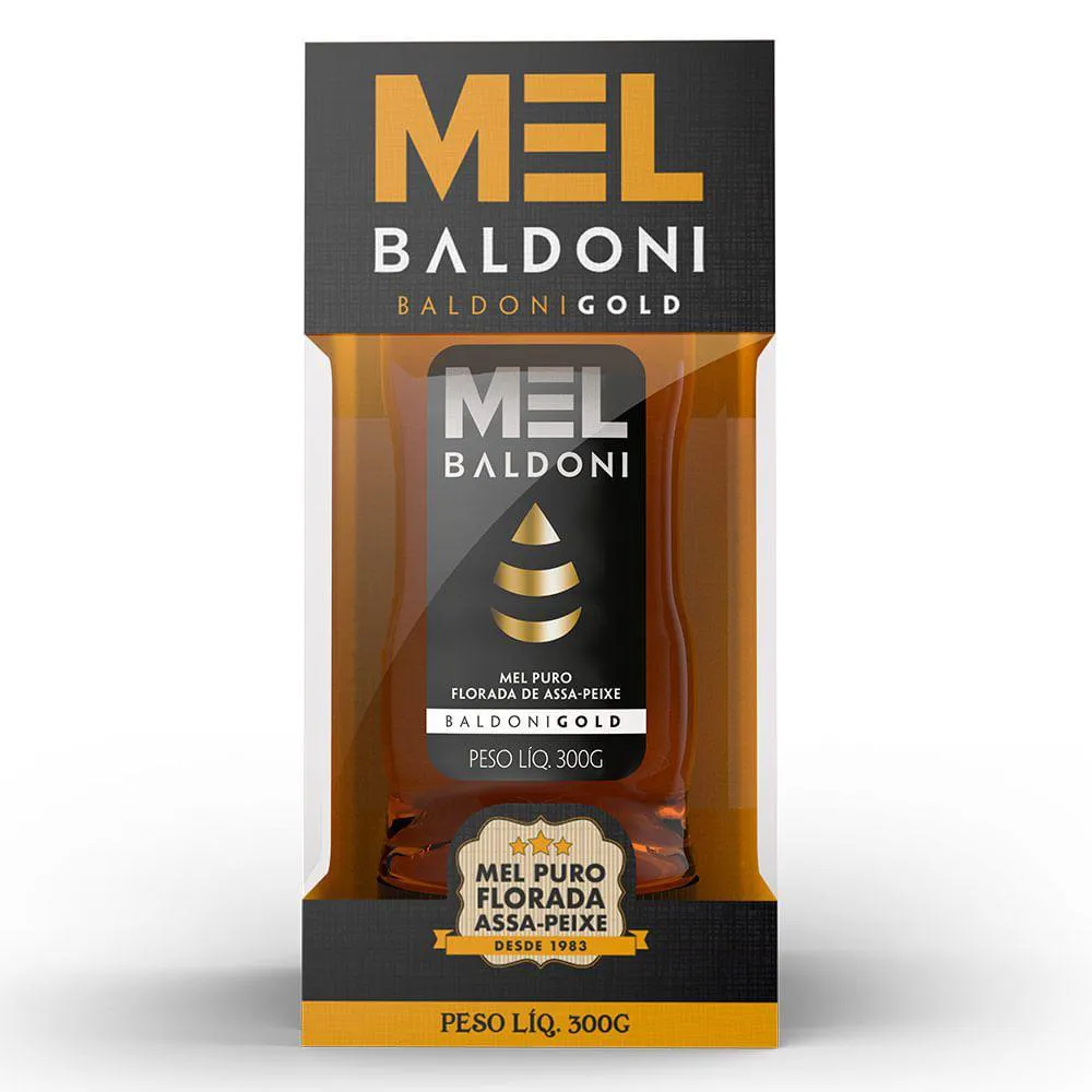 Mel Gold Flor de Assa-peixe 300gr - Baldoni