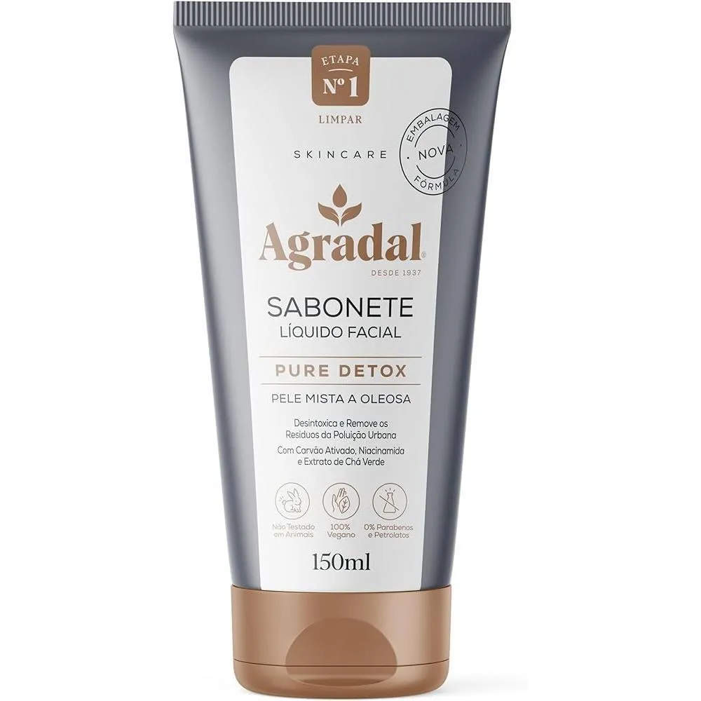 Agradal Sabonete Facial Pure Detox 150ml