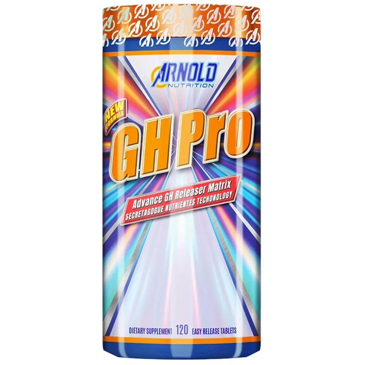 Gh Pro Arnold Nutrition com 120 Tabletes Testo Booster