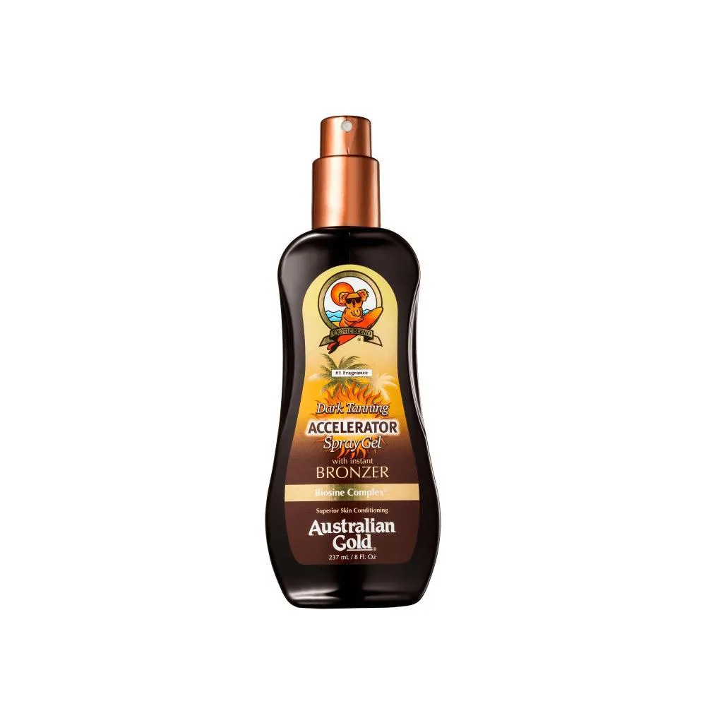 ACELERADOR DE BRONZEADO AUSTRALIAN GOLD SPRAY DARK TANNING BRONZER - 237ML