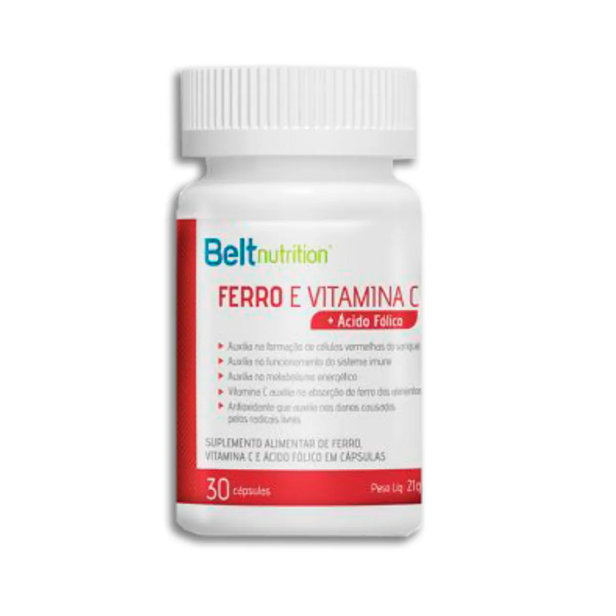 Multivitamínico Belt Ferro com Vitamina C+ácido Fólico