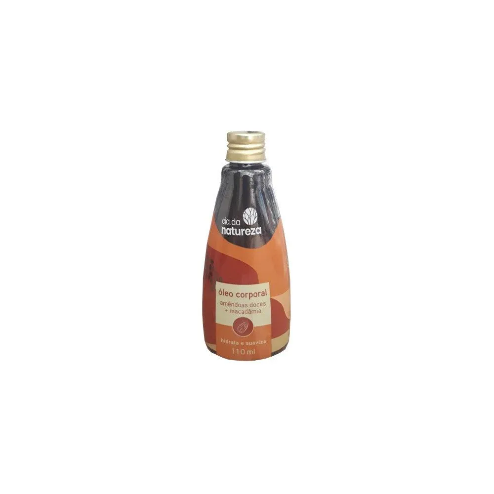 Óleo Corporal Cia da Natureza Amêndoas e Macadâmia 100ml