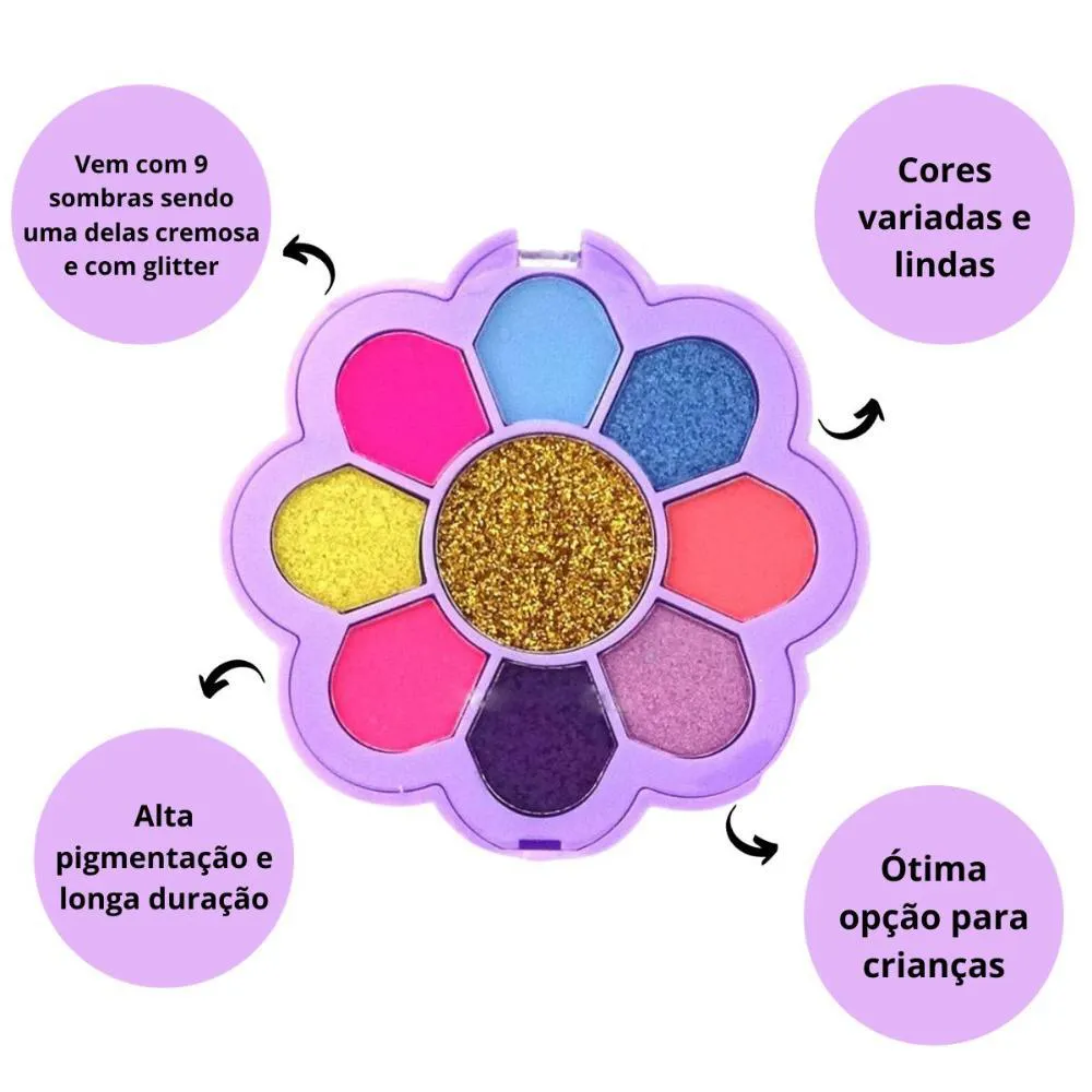 Paleta de Sombras Jasmyne Tropical Teen Tucano A 10g