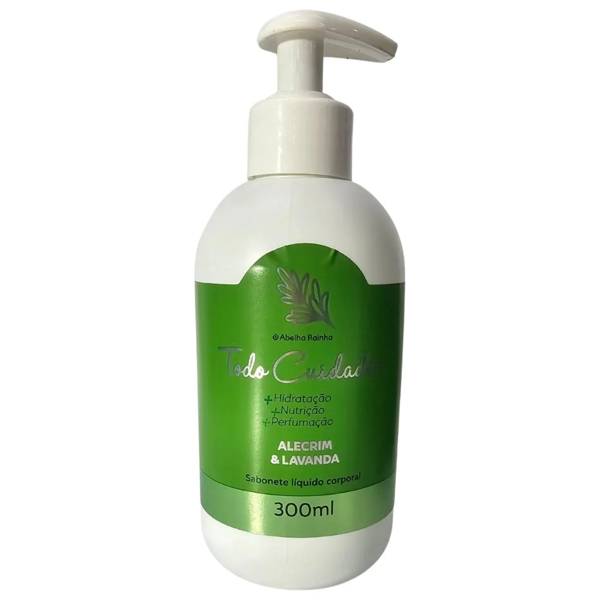 Sabonete Liquido Corporal Alecrim e Lavanda Todo Cuidado Mais Abelha Rainha 300ml