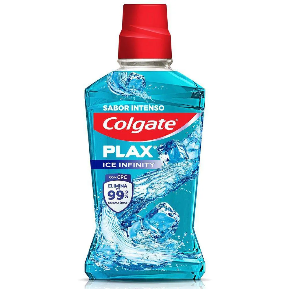 Enxaguante Bucal Colgate Plax Ice Infinity Leve 500Ml Pague 350Ml
