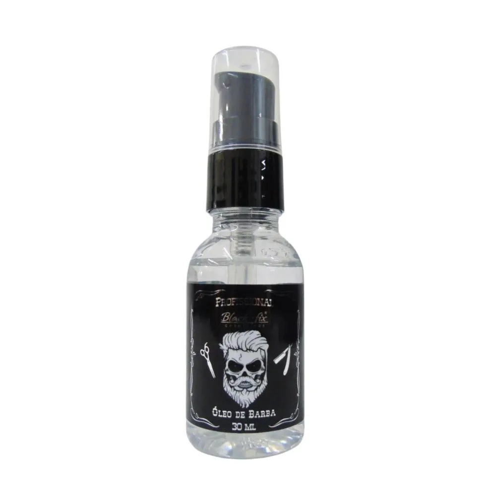 Óleo de Barba Black Fix Profissional 30ml