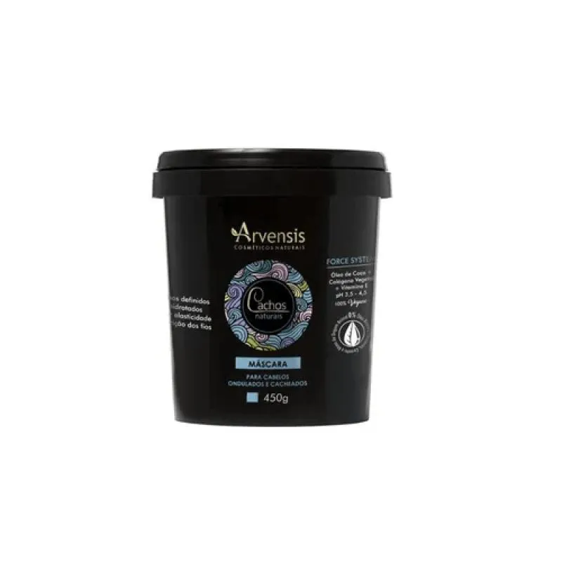 Máscara Cachos Ondulados e Cacheados 450G - Arvensis