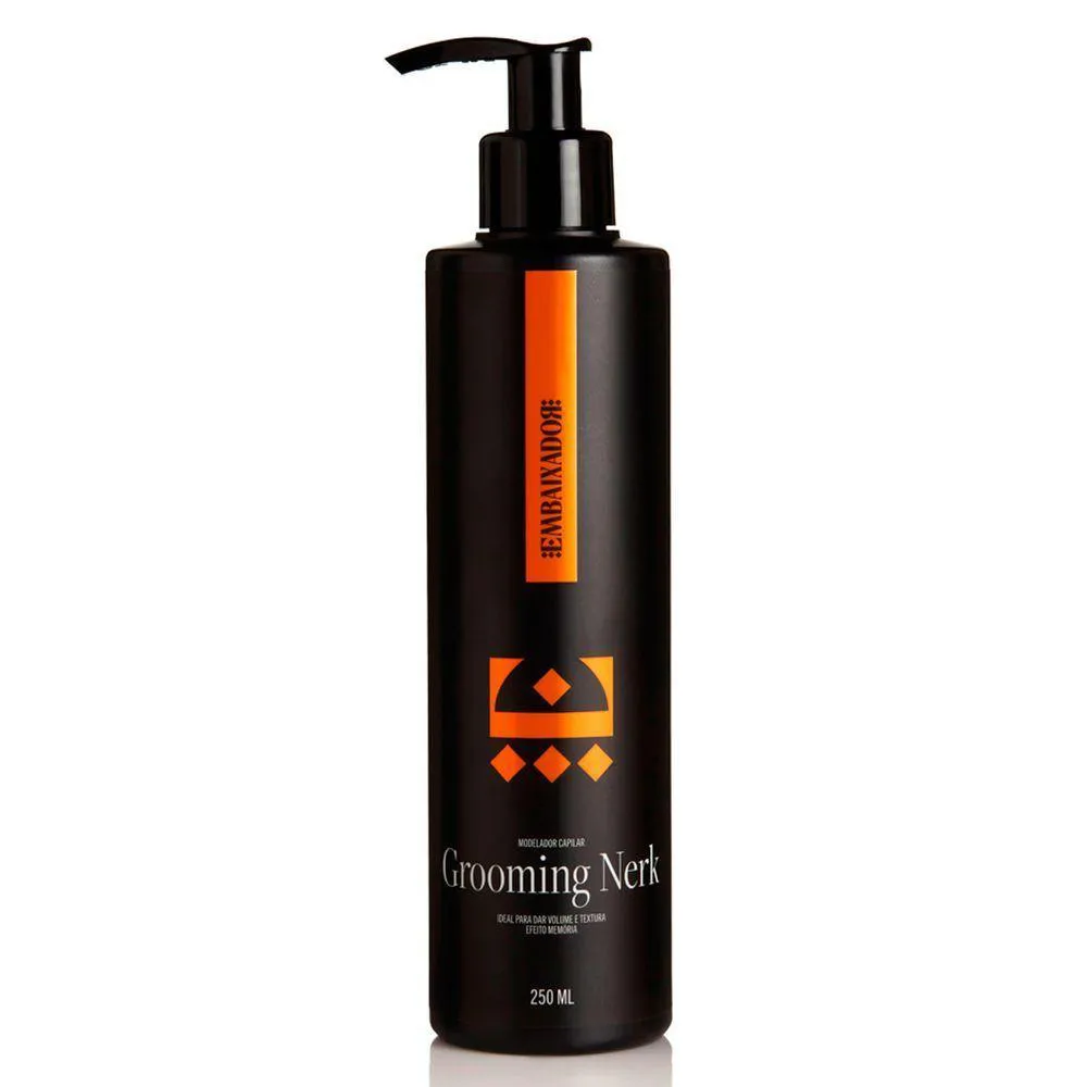 Kit 3 Grooming Modelador Capilar Nerk Embaixador 250ml