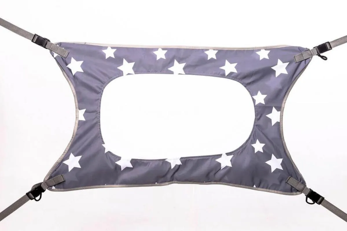 Cama Primeiro Sono Cinza - até 8kg - Baby Pil