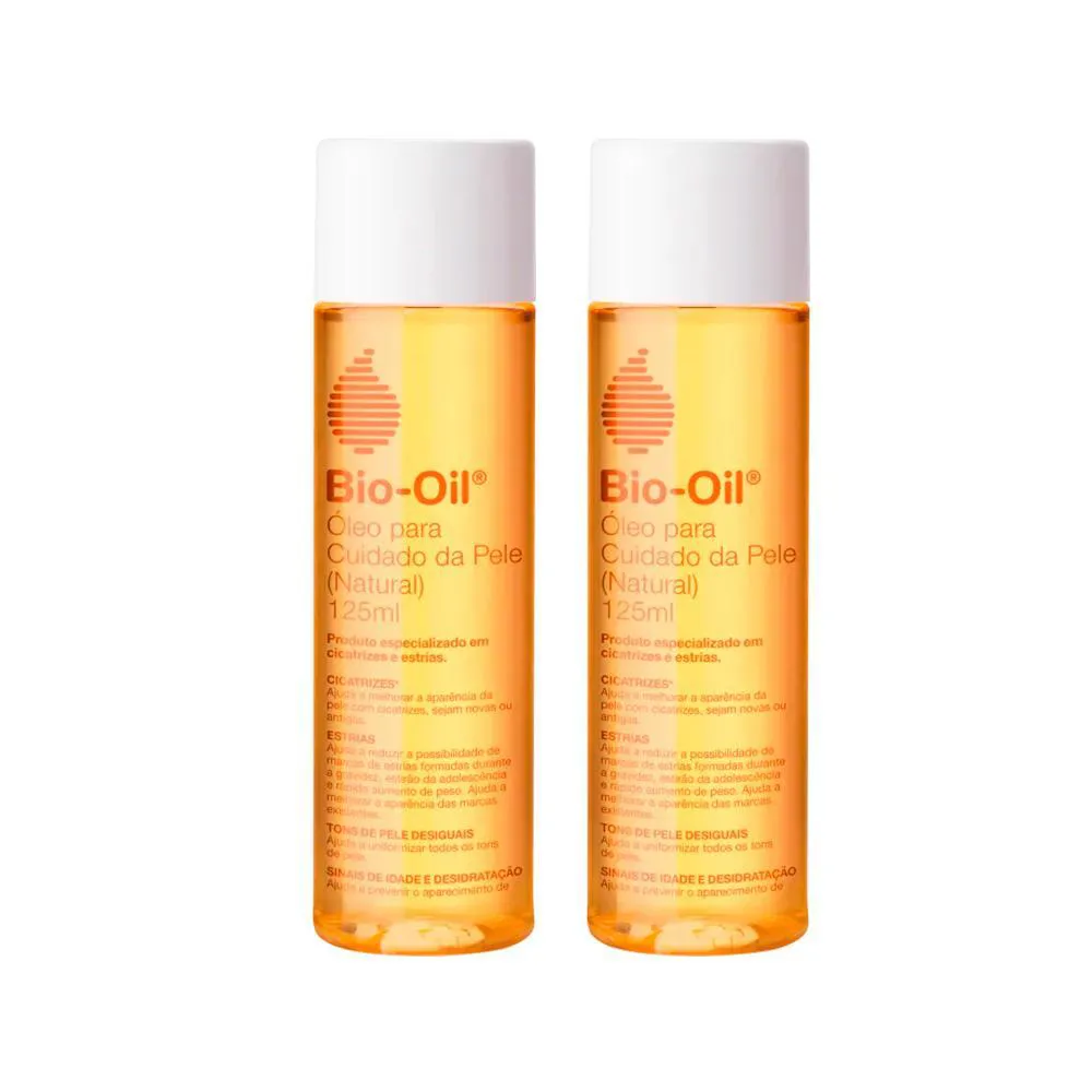 Kit Bio-oil Cicatrizante – 2 Óleos Corporais Cicatrizante Natural 125ml