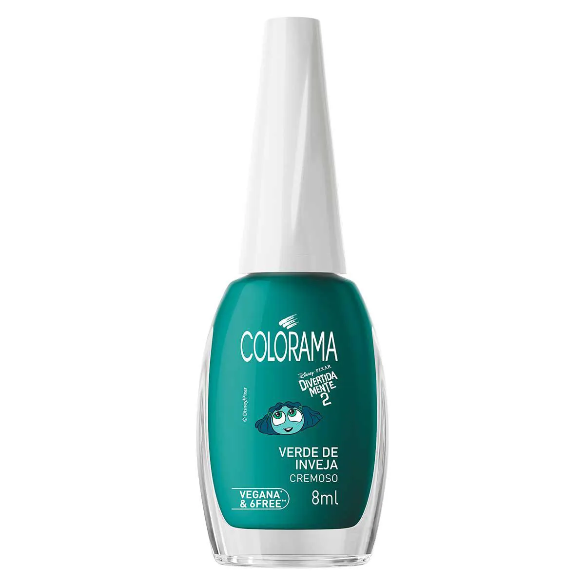 Esmalte Cremoso Colorama Divertidamente 8ml - Verde de Inveja