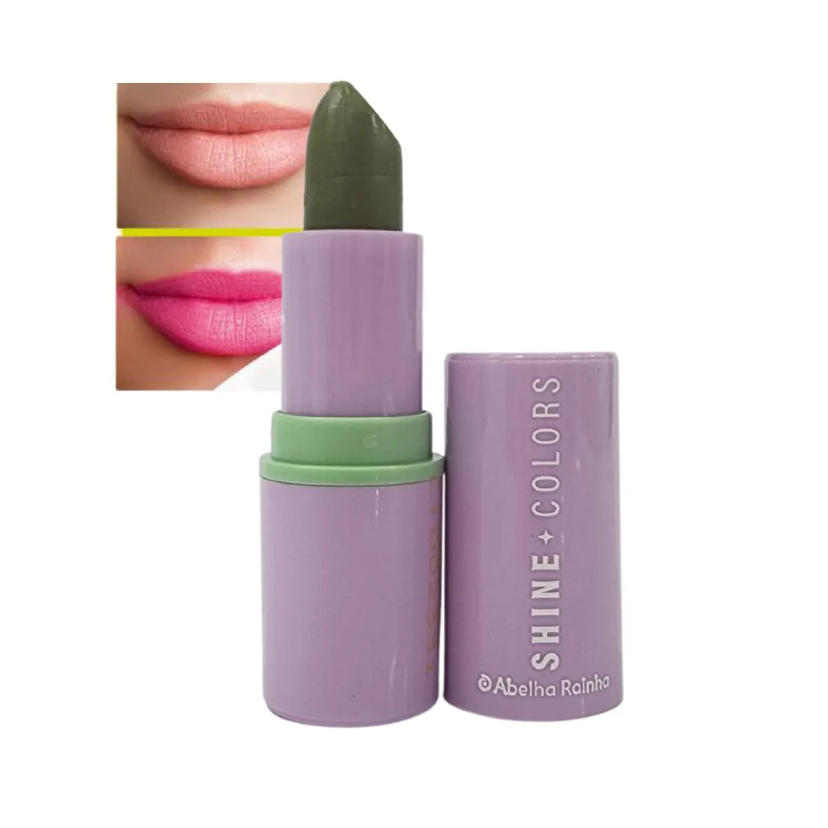 Batom Magic com Fps 15 Shine Colors Abelha Rainha 3,4g