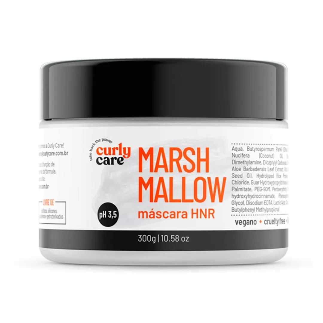 Máscara Hnr Marshmallow Cachos Vegano Curly Care 300g