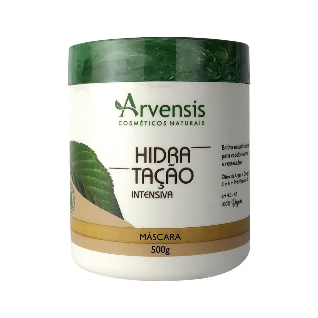 Máscara Hidratação Intensiva Arvensis Vegano 500g