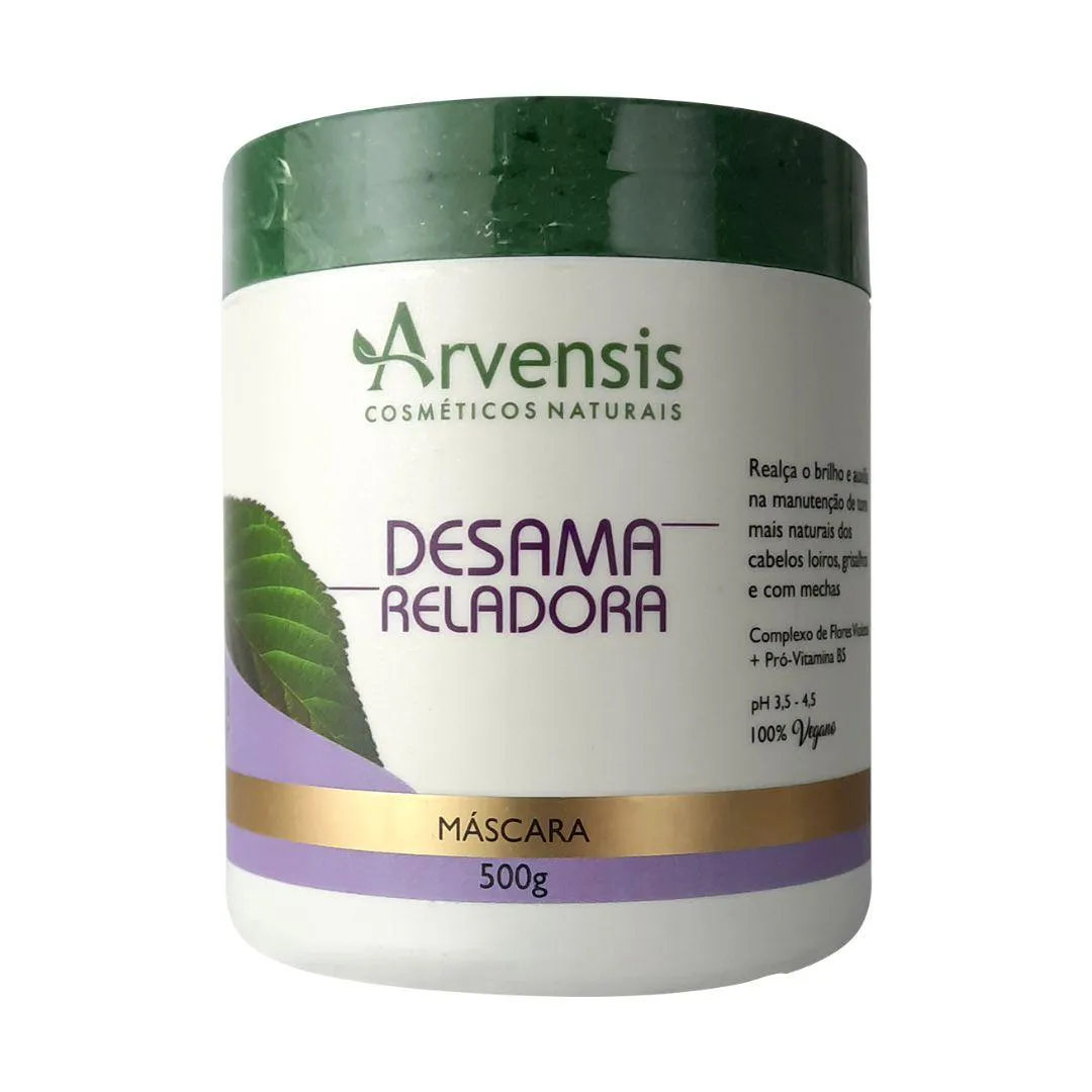 Arvensis Máscara Desamareladora Tons Mais Naturais 500g