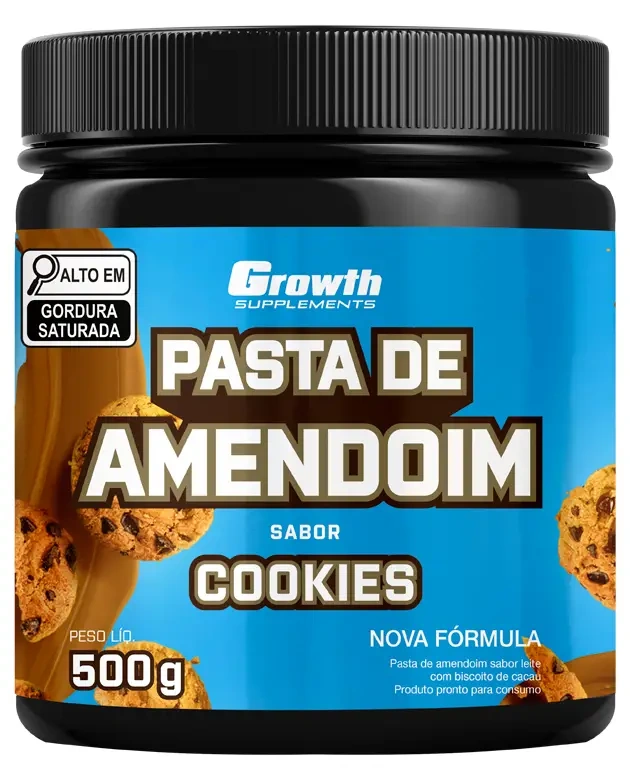 Pasta De Amendoim Sabor Cookies 500g