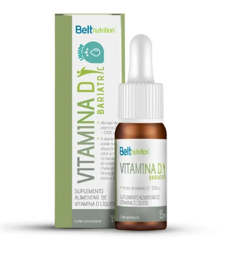 Vitamina D3 Belt Bariatric- 15 Ml- 2.000ui Cada 2 Gotas