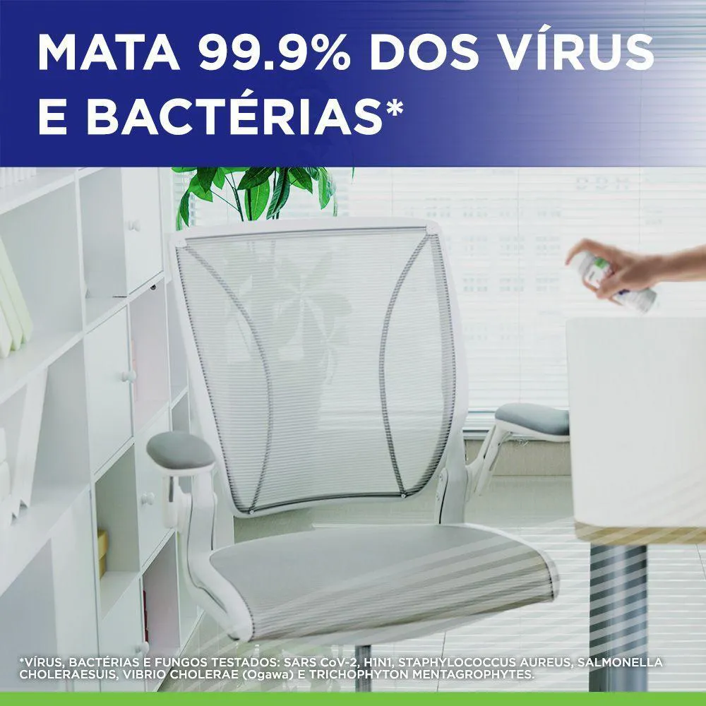 Desinfetante Aerossol Superfícies para Uso Geral Original Lysoform Frasco 55ml