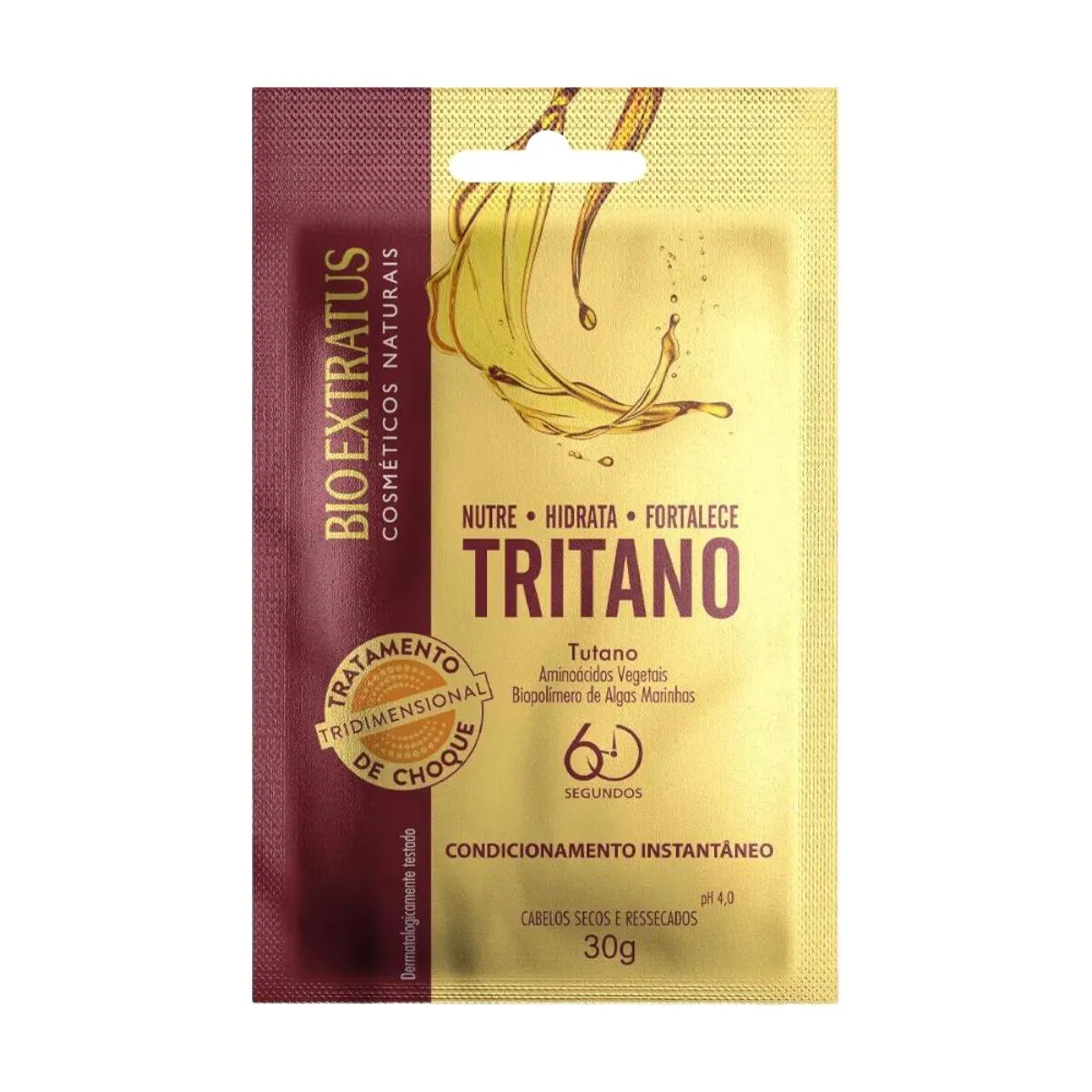 Sache Tritano Tratamento de Choque Tridimensional 30G Bio Extratus