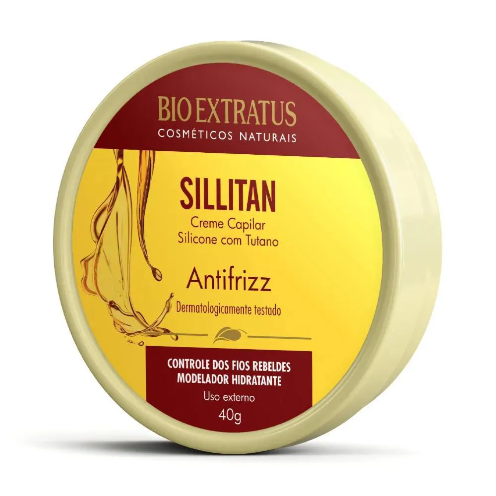 Creme Capilar Sillitan Antifrizz 40G Bio Extratus