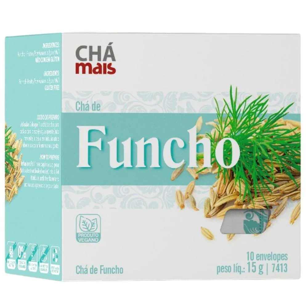 Chá de Funcho 10 Sachês - Chá Mais