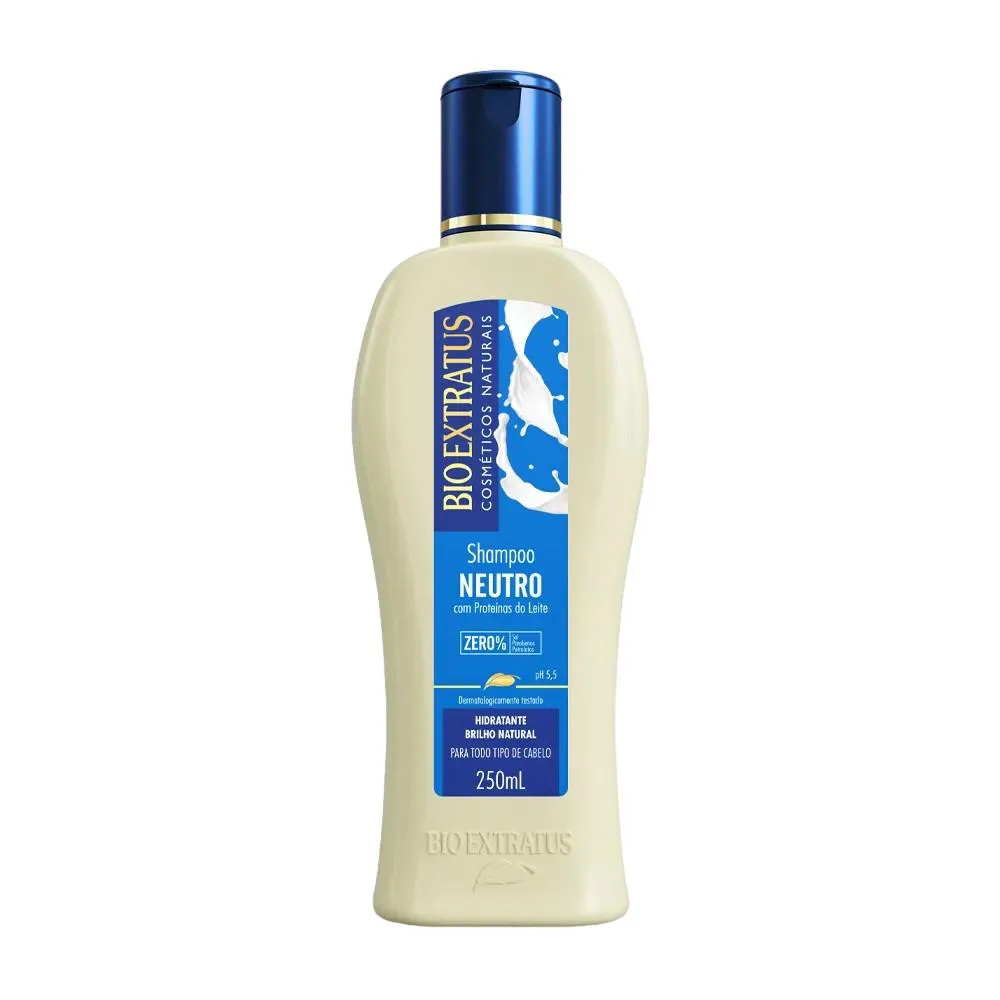 Shampoo Bio Extratus Neutro Brilho Natural 250ml