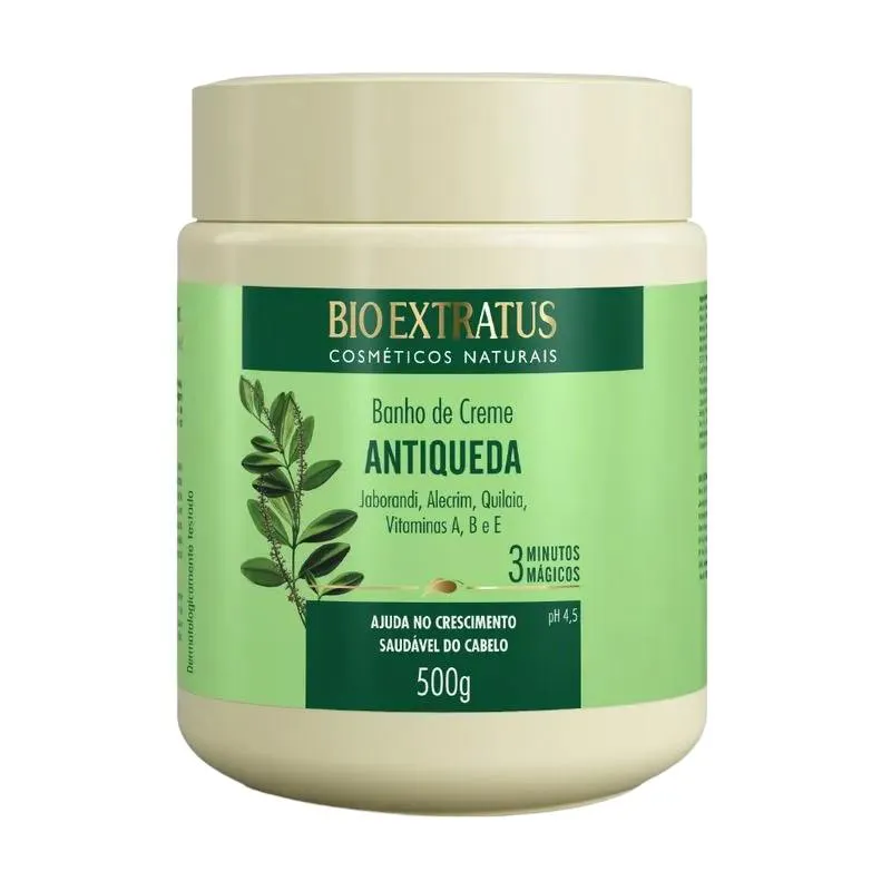Banho de Creme Antiqueda Jaborandi 500 G Bio Extratus