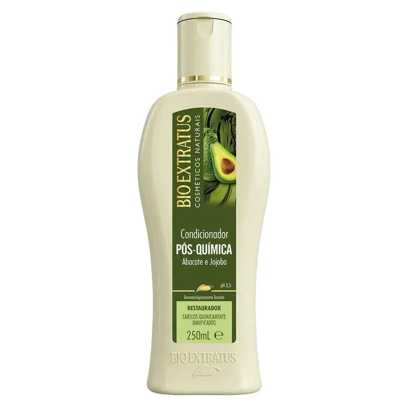 Condicionador Tratamento Restaurador Pós Quimica 250 Ml Bio Extratus