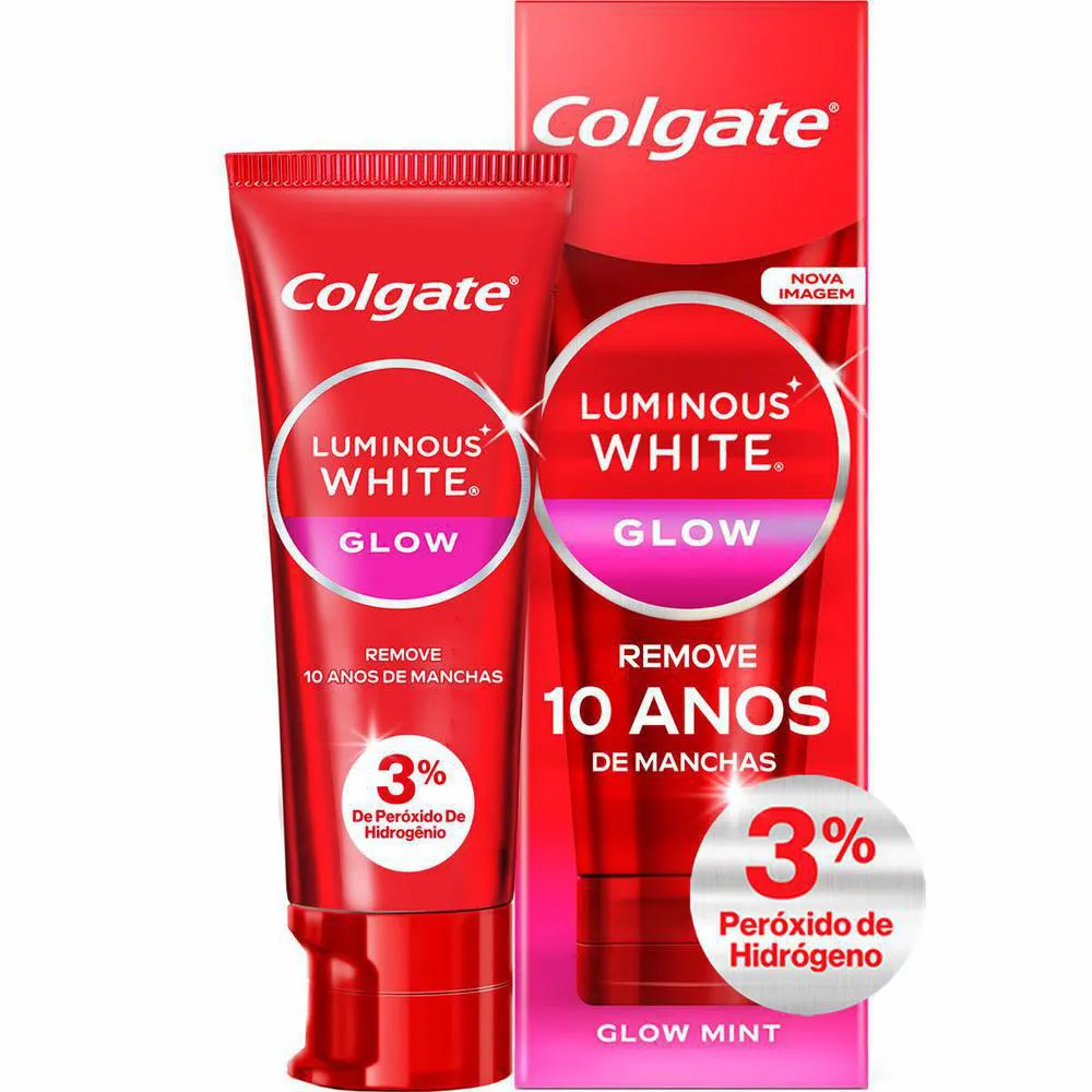 Creme Dental Colgate Luminous White Glow 70g