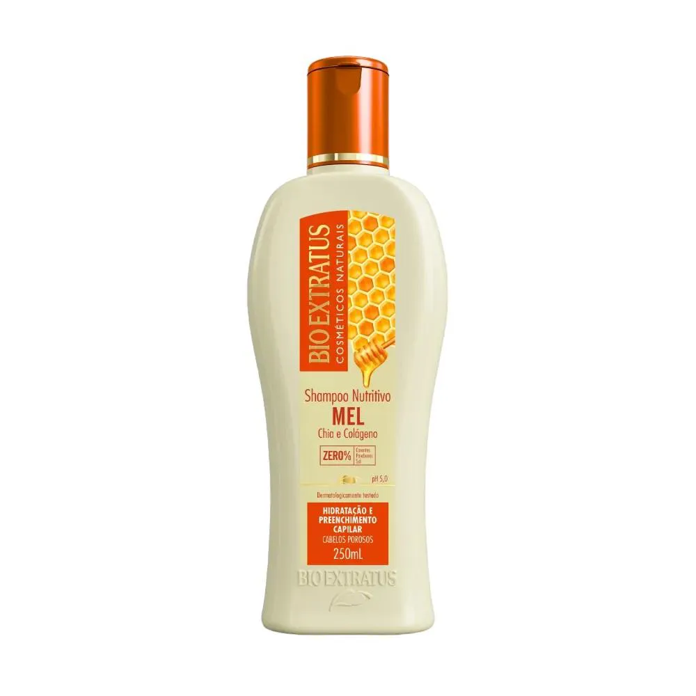 Shampoo Mel Nutritivo 250 Ml Bio Extratus