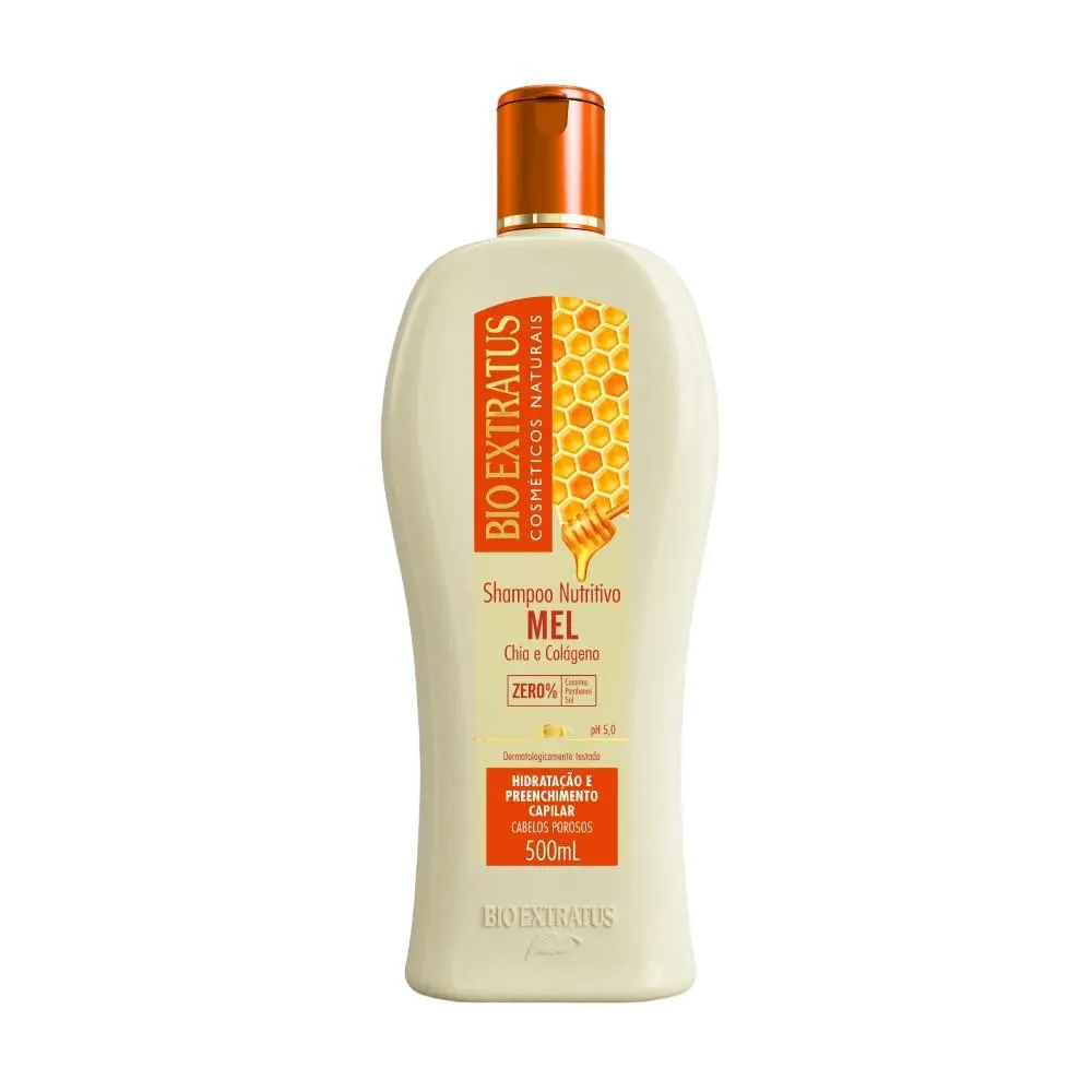 Shampoo Mel Nutritivo 500 Ml Bio Extratus
