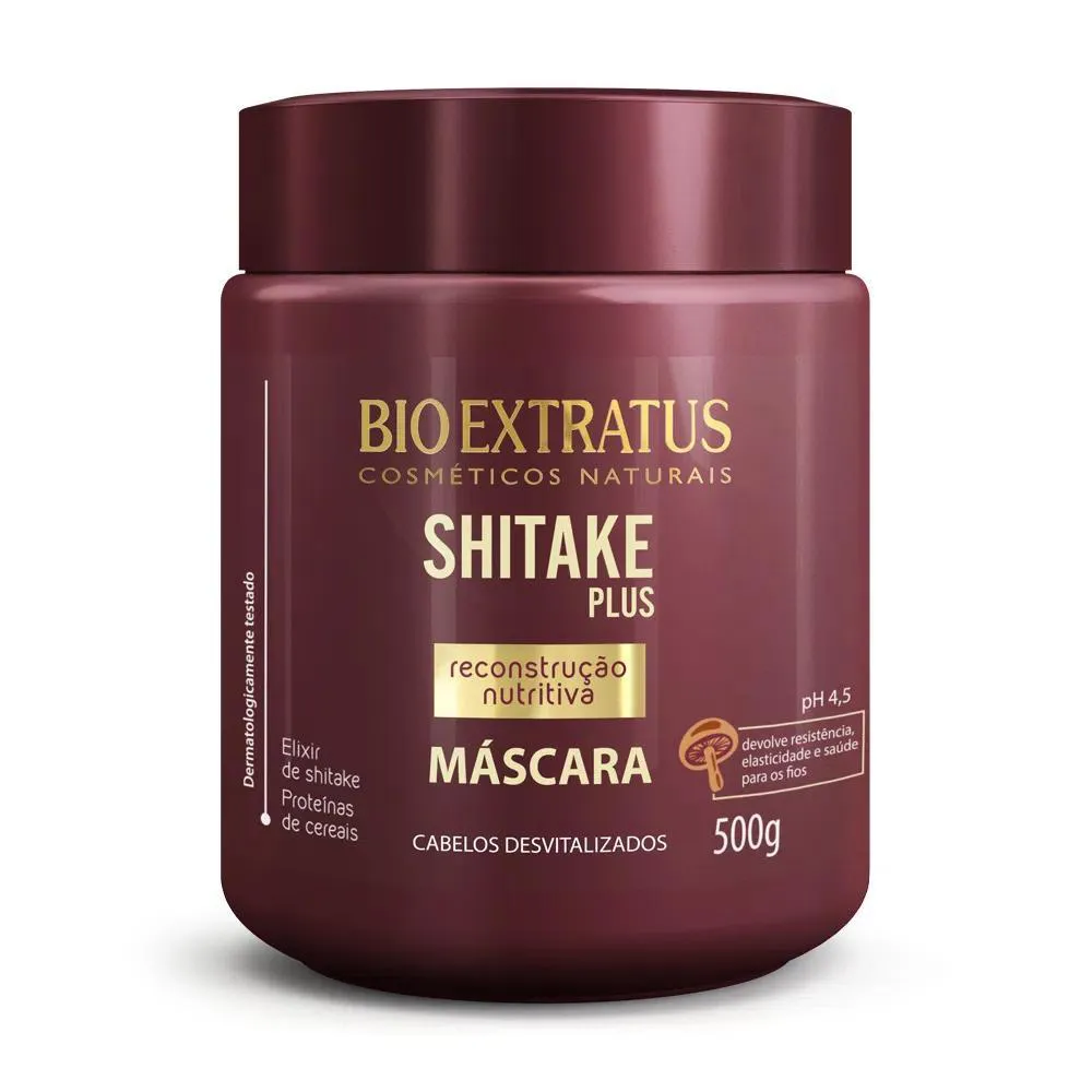 Mascara Limpeza Nutritiva Shitake 500 G Bio Extratus