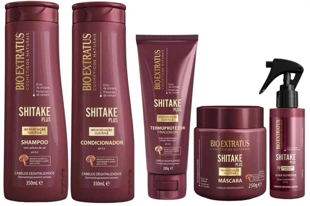 Kit Limpeza Nutritiva Shitake Bio Extratus