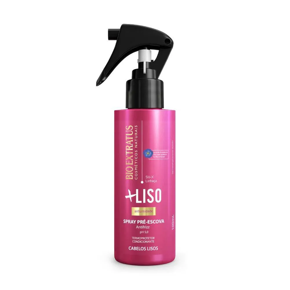 Finalizador Spray Mais Liso 100 Ml Bio Extratus