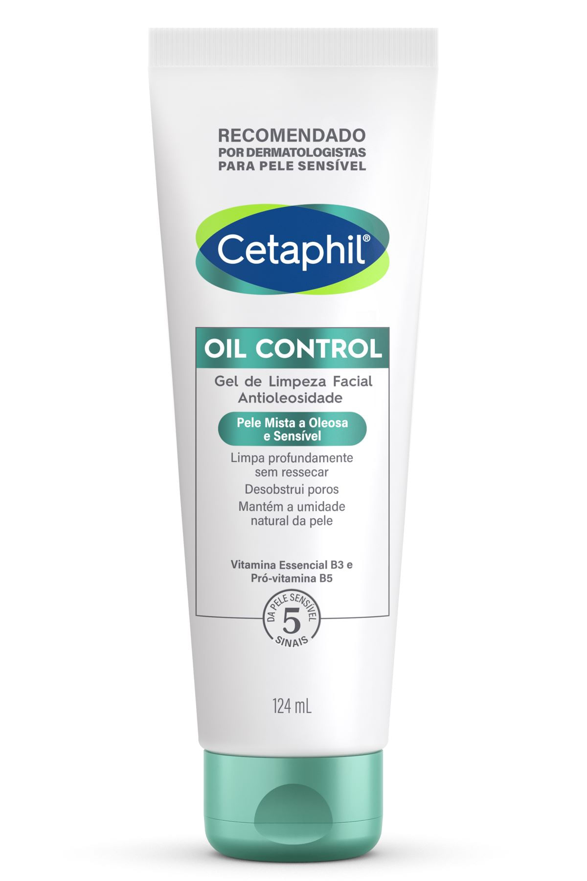 Gel de Limpeza Facial Cetaphil Oil Control Antioleosidade 124ml