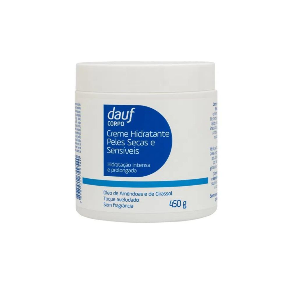 Creme Hidratante Corporal Dauf Pele Seca E Sensível 450g