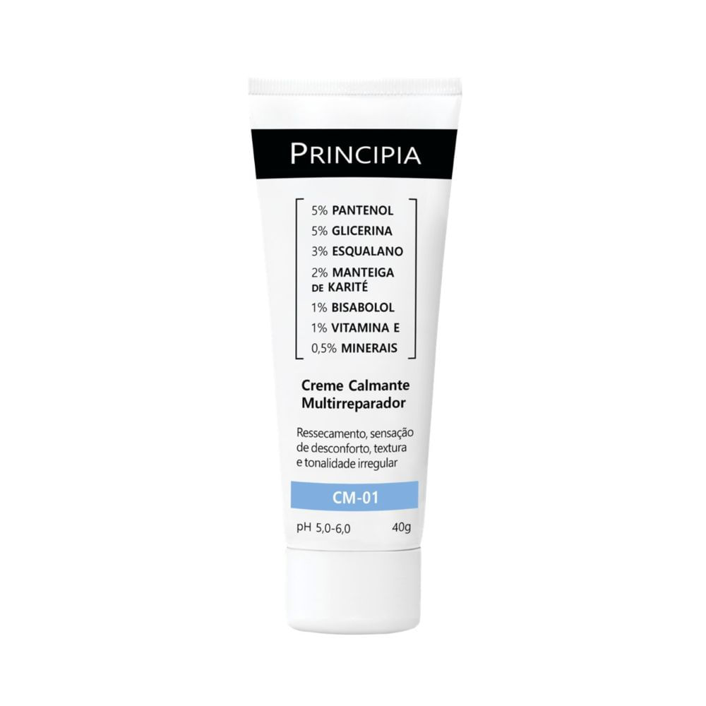 Creme Facial Principia CM-01 Calmante Multirreparador 40g