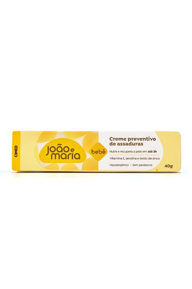 Creme Preventivo de Assaduras João e Maria 40g